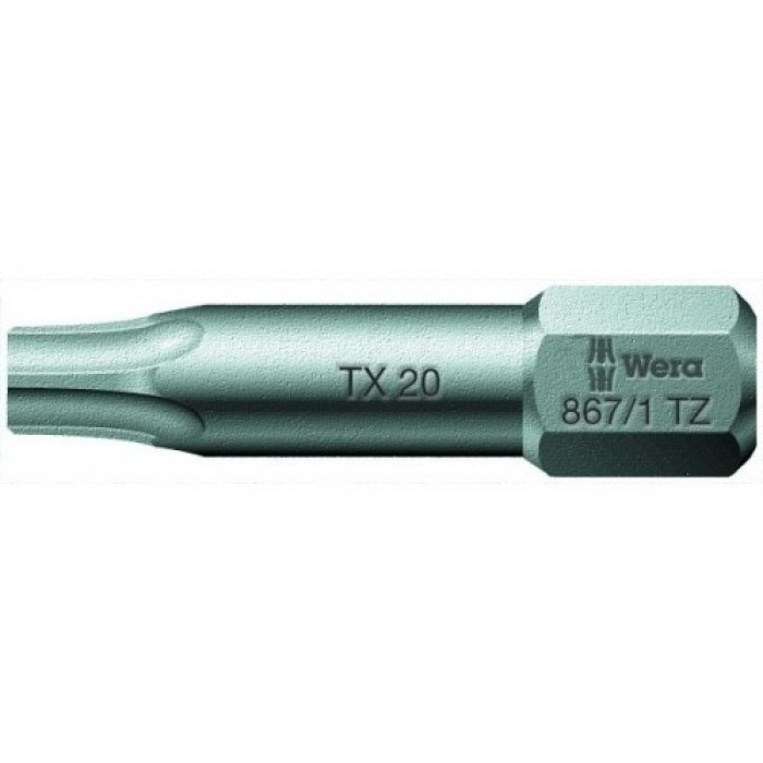 Бита TX 30/25 мм 867/1 TZ TORX 066315 Wera Бита TX 30/25 мм 867/1 TZ TORX 066315 Wera