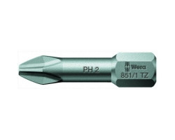 Бита РН 2/25 мм WERA 853/1 TZ ACR 056662 Бита РН 2/25 мм WERA 853/1 TZ ACR 056662