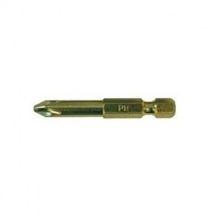 Бита-насадка TiN PH 1/90 мм, 1/4" (10 шт) Бита-насадка TiN PH 1/90 мм, 1/4" (10 шт)