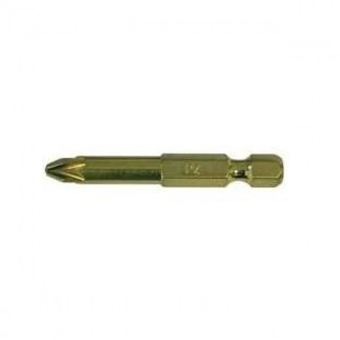 Бита-насадка TiN PZ 1/50 мм, 1/4" (10 шт) Бита-насадка TiN PZ 1/50 мм, 1/4" (10 шт)