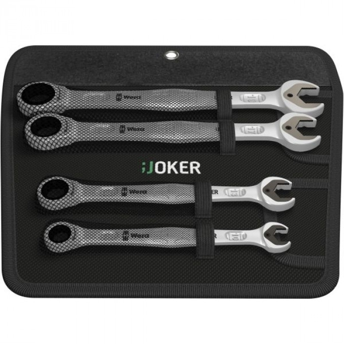 WE-073295 Joker Набор гаечных ключей с кольцевой трещоткой, Imperial, SB Wera WE-073295 Joker Набор гаечных ключей с кольцевой трещоткой, Imperial, SB Wera