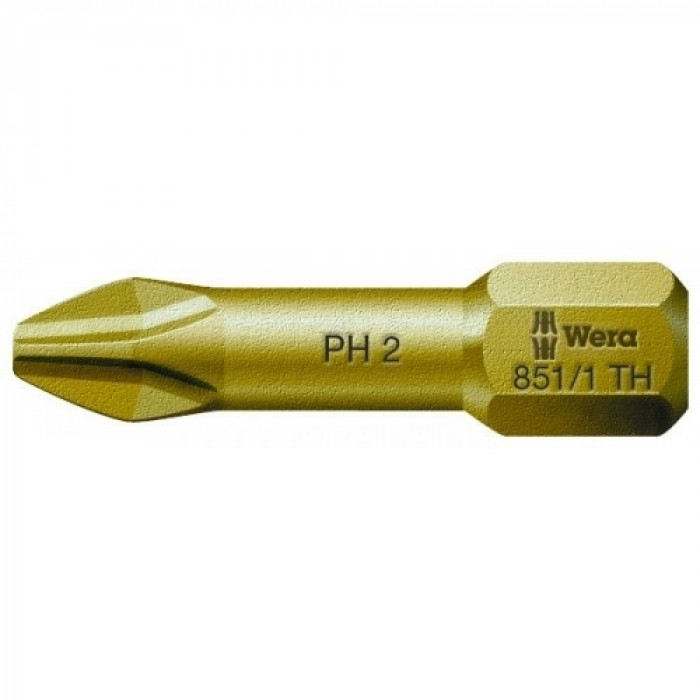 Бита РН 2/25 мм WERA 851/1 TH 056610 Бита РН 2/25 мм WERA 851/1 TH 056610