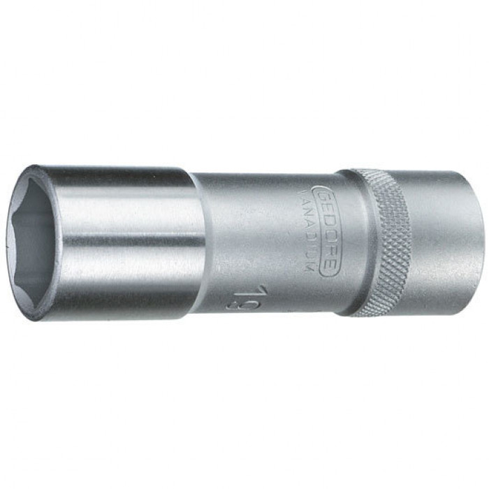Головка торцевая 1/2" удлиненная, шестигранная 22 мм GEDORE 2300567 Головка торцевая 1/2" удлиненная, шестигранная 22 мм GEDORE 2300567