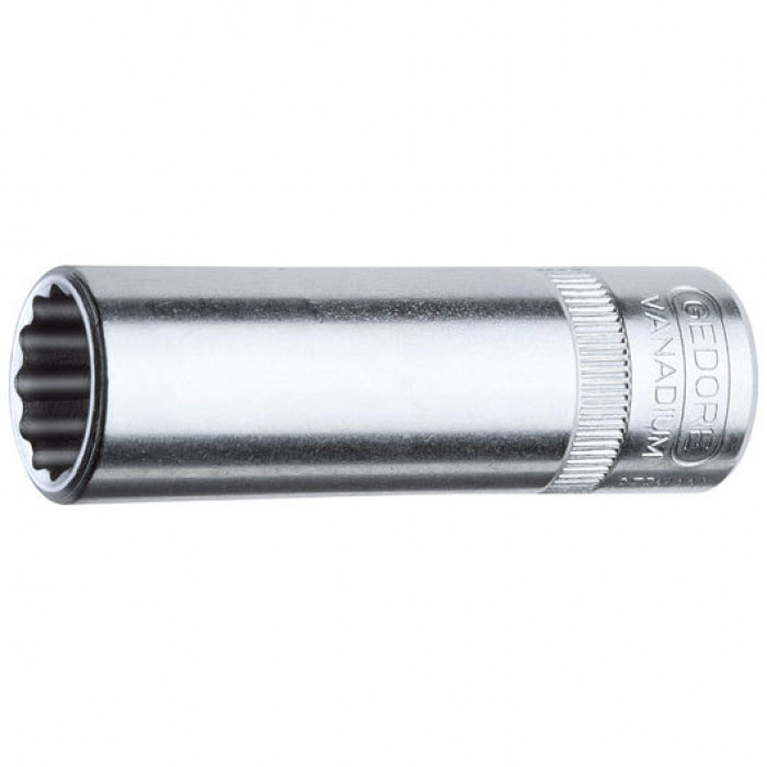 Головка торцевая 1/4", профиль UD, удлиненная 3/16" GEDORE 1965433 Головка торцевая 1/4", профиль UD, удлиненная 3/16" GEDORE 1965433